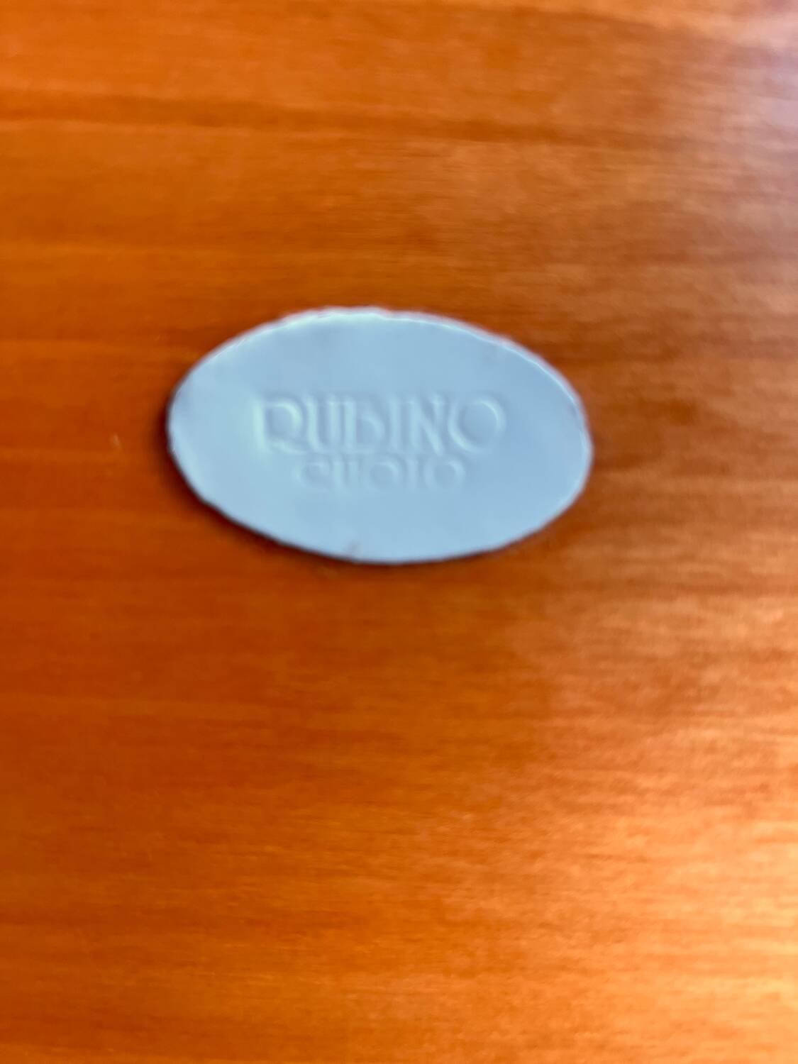 Vintage leather magazine holder