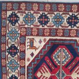 Caucasian Shirvan rug 107 x 205 cm pure wool