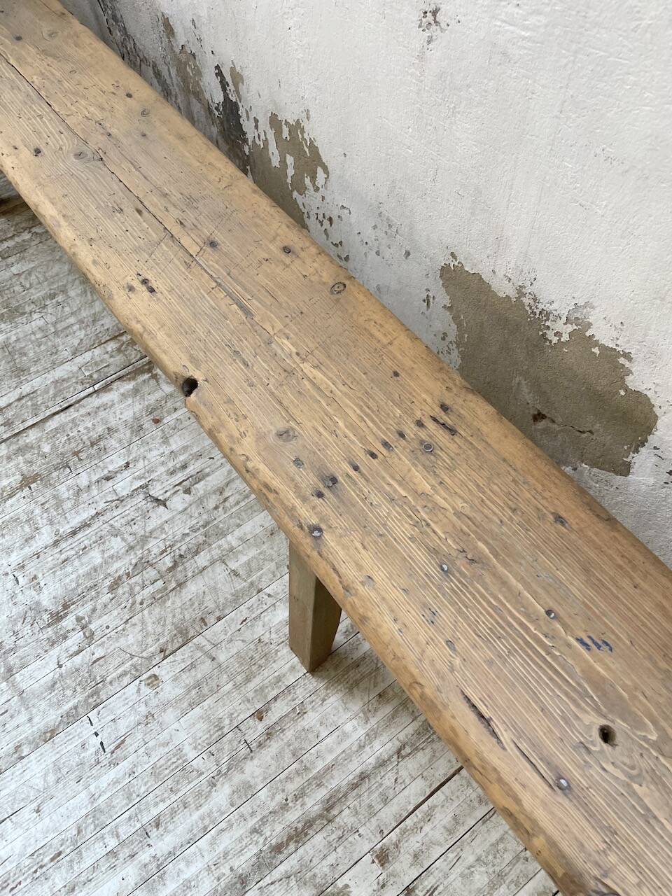 XL pine and oak bench 280 cm