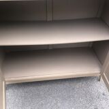 Old dark taupe buffet