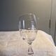 2 antique Baccarat crystal wine glasses, scales model, 1920s/30s