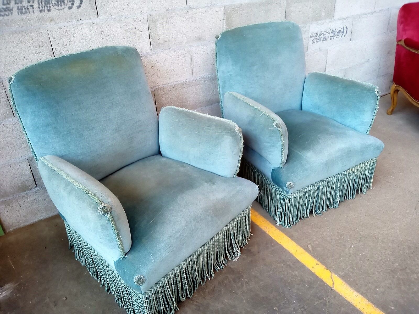 Napoleon lll armchairs