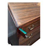Library with integrated secretary English solid wood