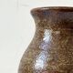 French workshop vase in pyrite stoneware from around 1950.