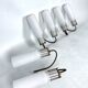 Mid-Century Modern set of three sconces in Arredoluce style. Italy 1950s