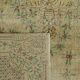 Large Vintage Turkish Carpet Medallion Beige 335 x 223 cm
