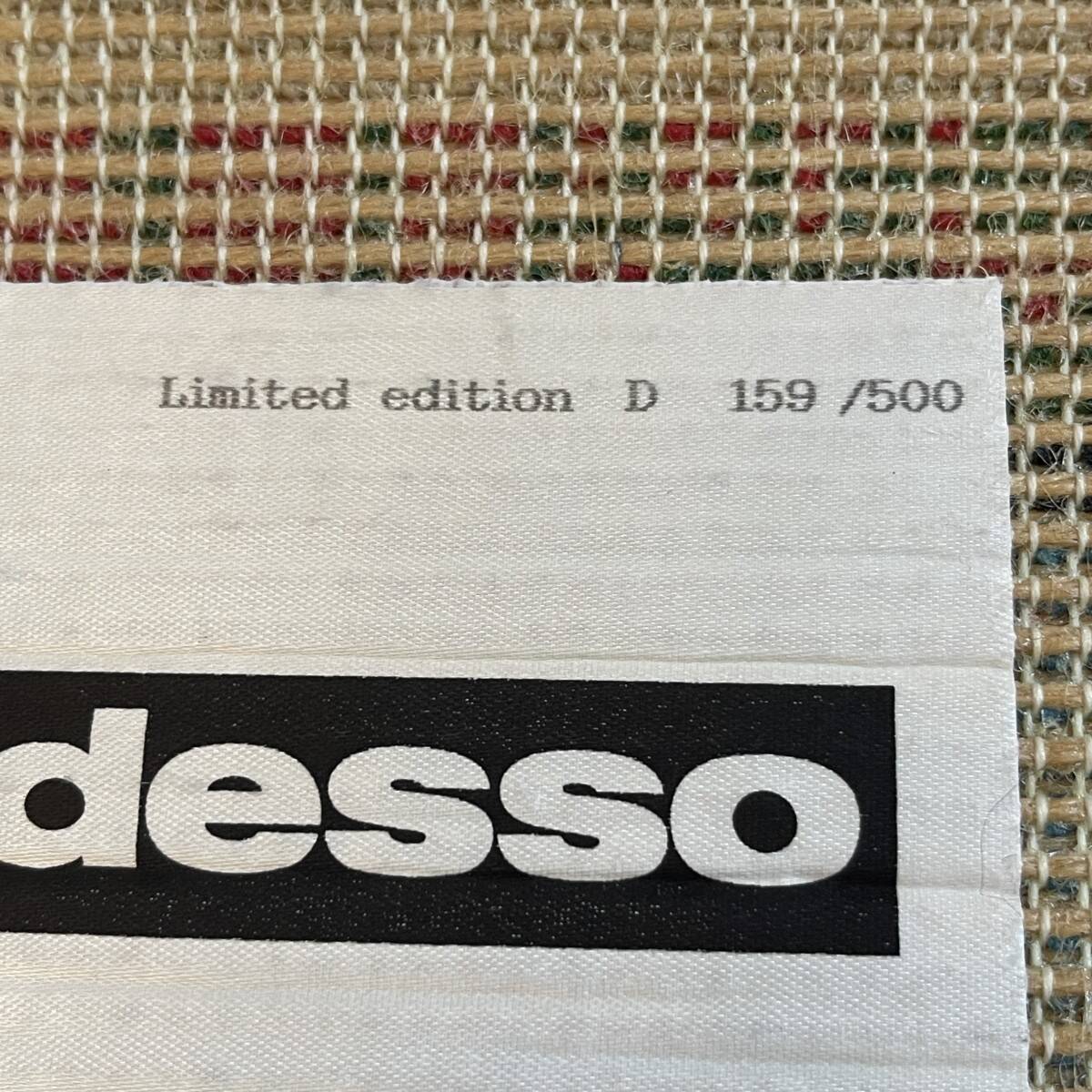 DESSO edition rug, PABLO PICASSO 'Portrait of a woman with a pompom hat'