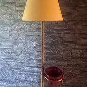 Very beautiful vintage plant stand lamp