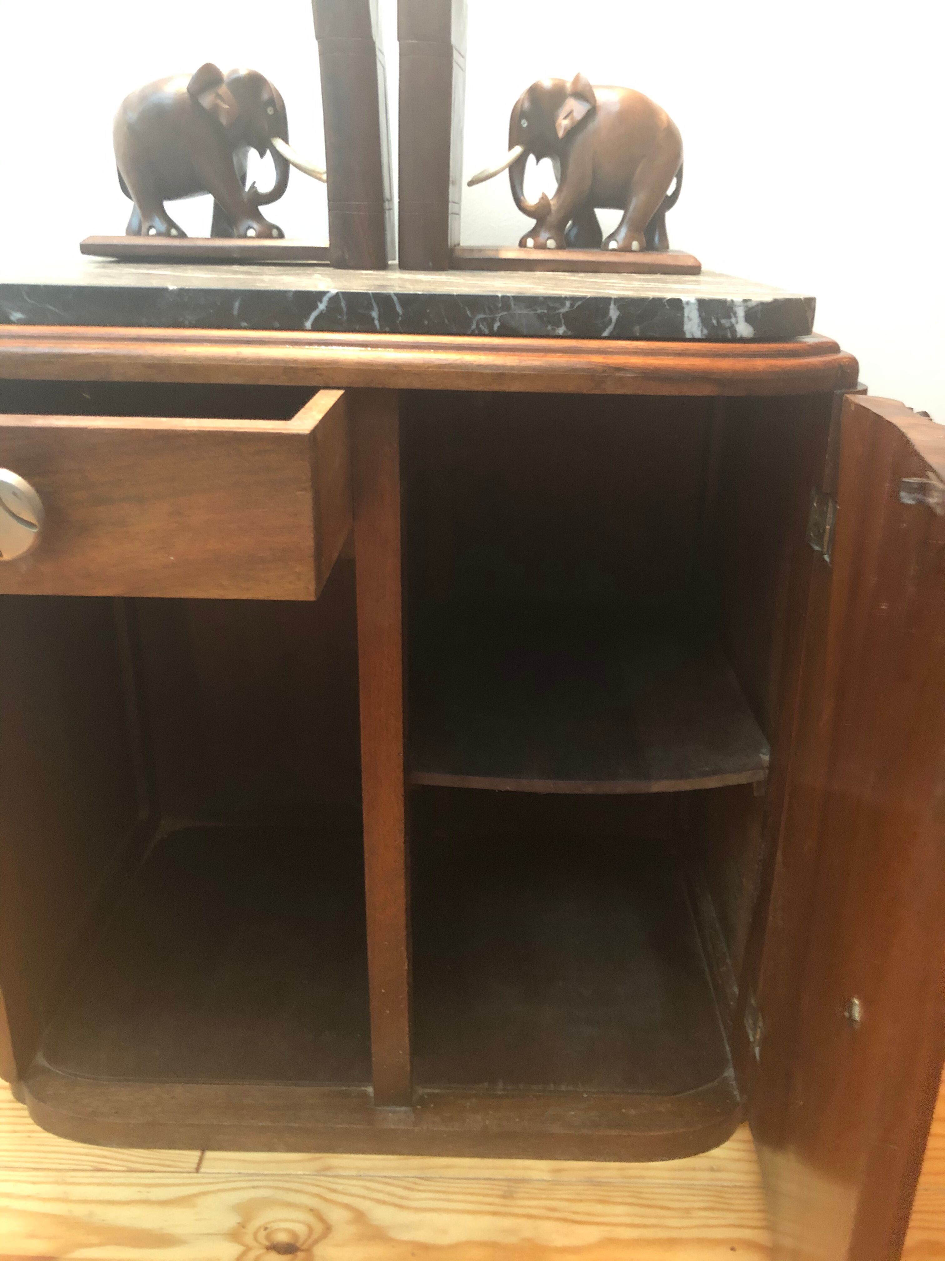 Art Deco bedside table