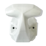 Patère en porcelaine art déco