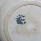 Round iron earth dish decoration flowers and butterflies P&R