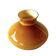 Vintage ochre opaline lampshade