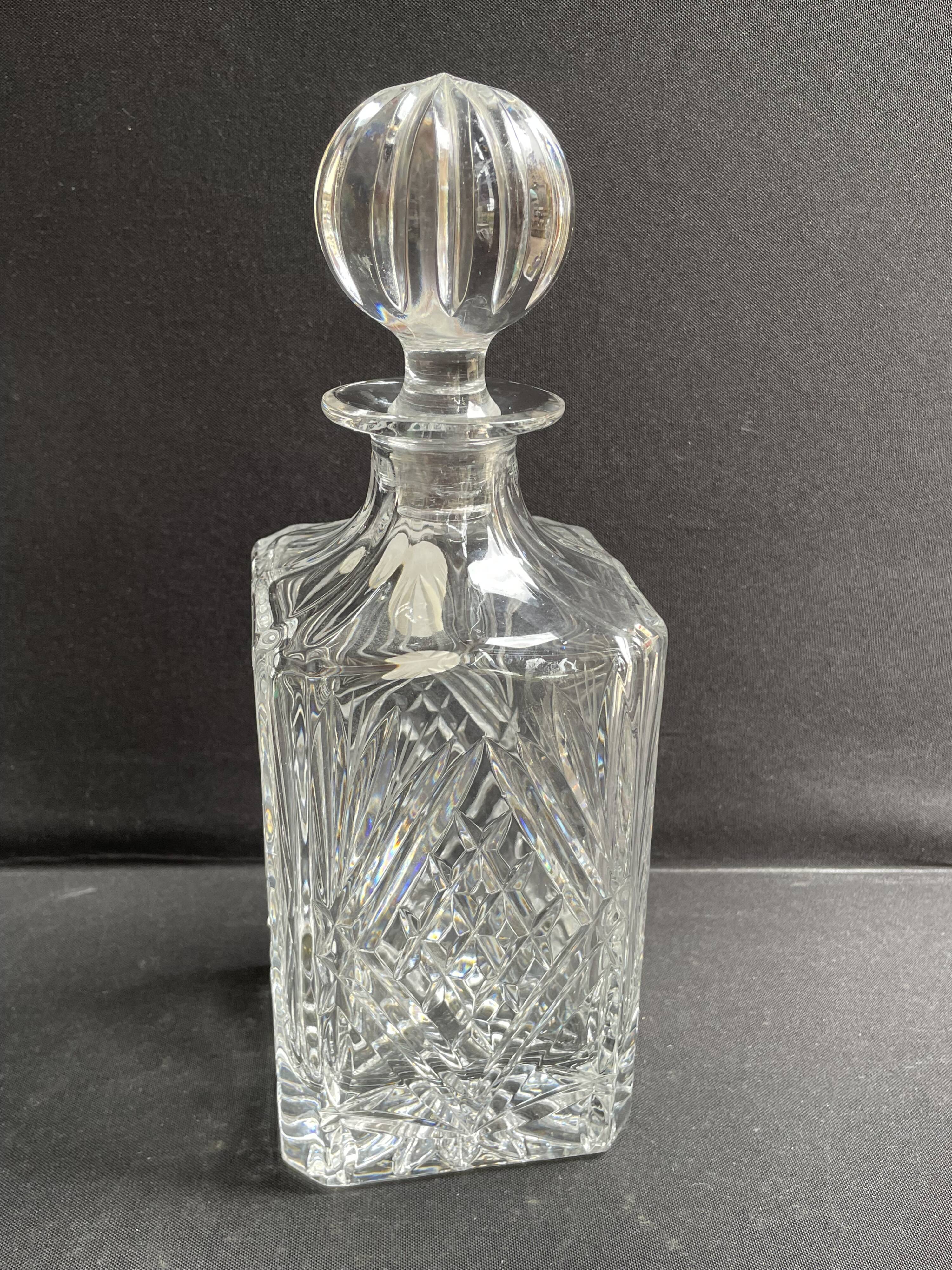 Carafe à whisky cristal taillé – Les Ducs de Lorraine