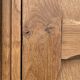Parisian wardrobe paneled 1930 raw wood
