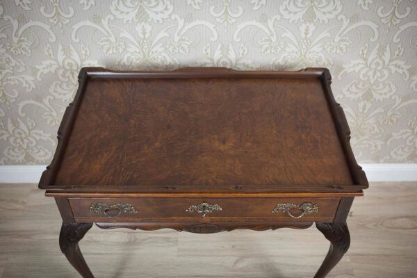 Table à thé murale de type Chippendale, 1950