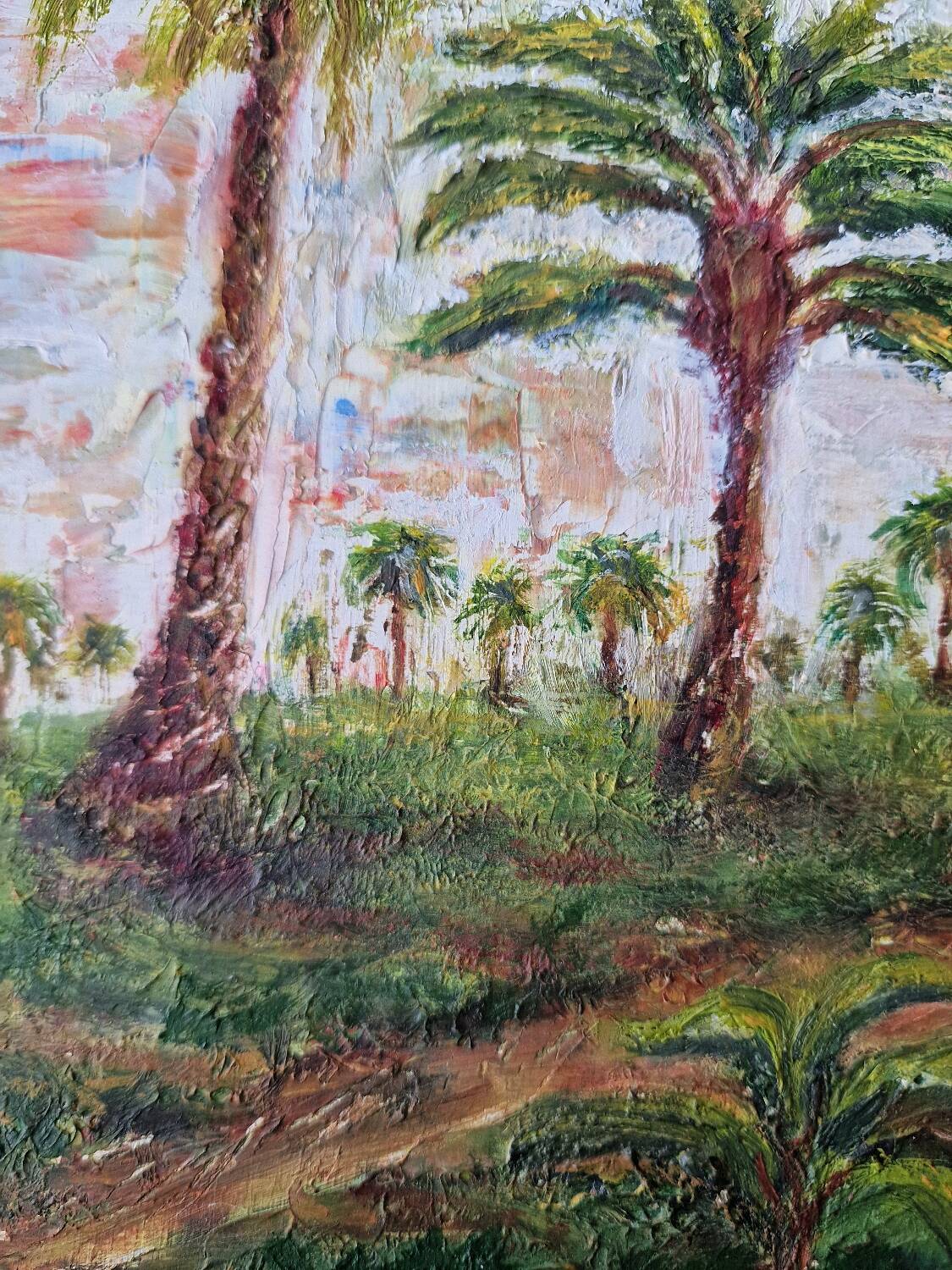 Exotic painting in colonial style