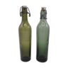 Paire de bouteilles anciennes