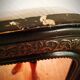 Louis Philippe black and gold mirror