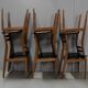 Suite of 6 chairs 1970