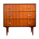 Midcentury Meredew walnut chest of drawers