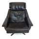 Chaise en cuir ESA 802 de Werner Langenfeld