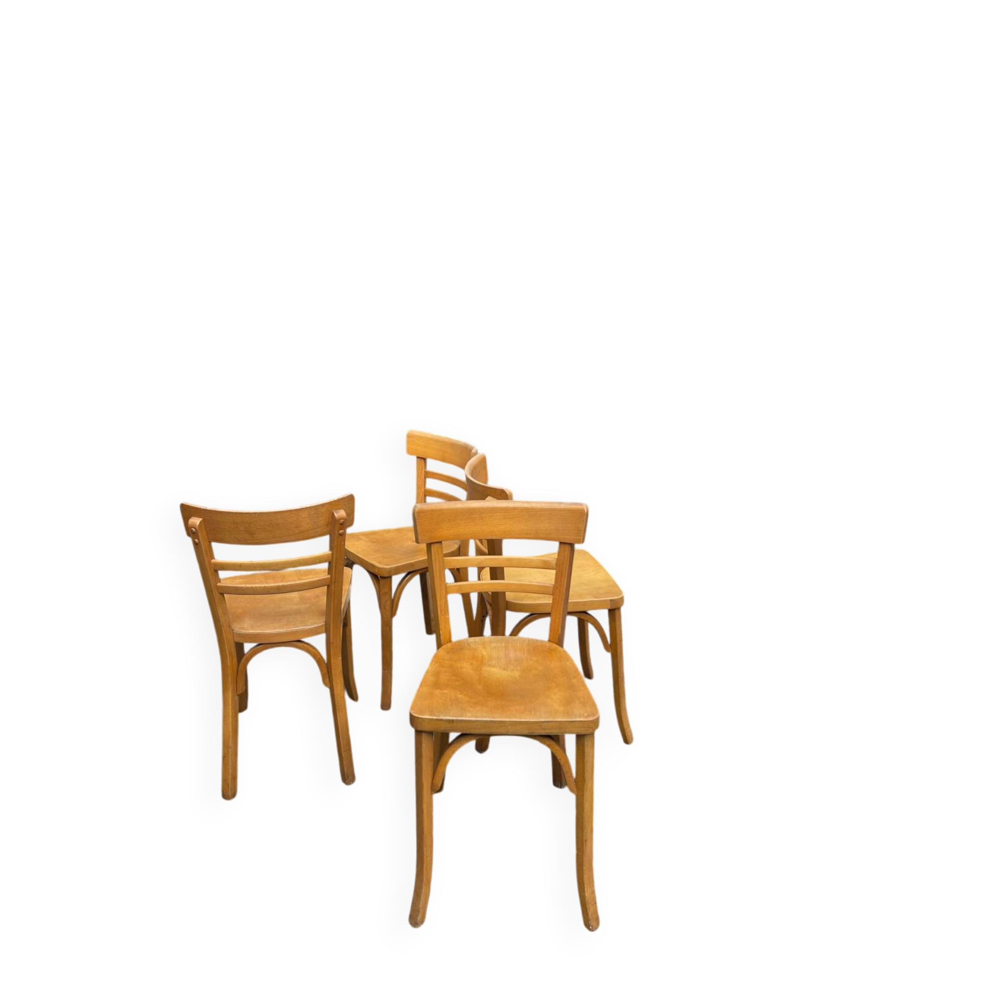 4 Baumann bistro chairs