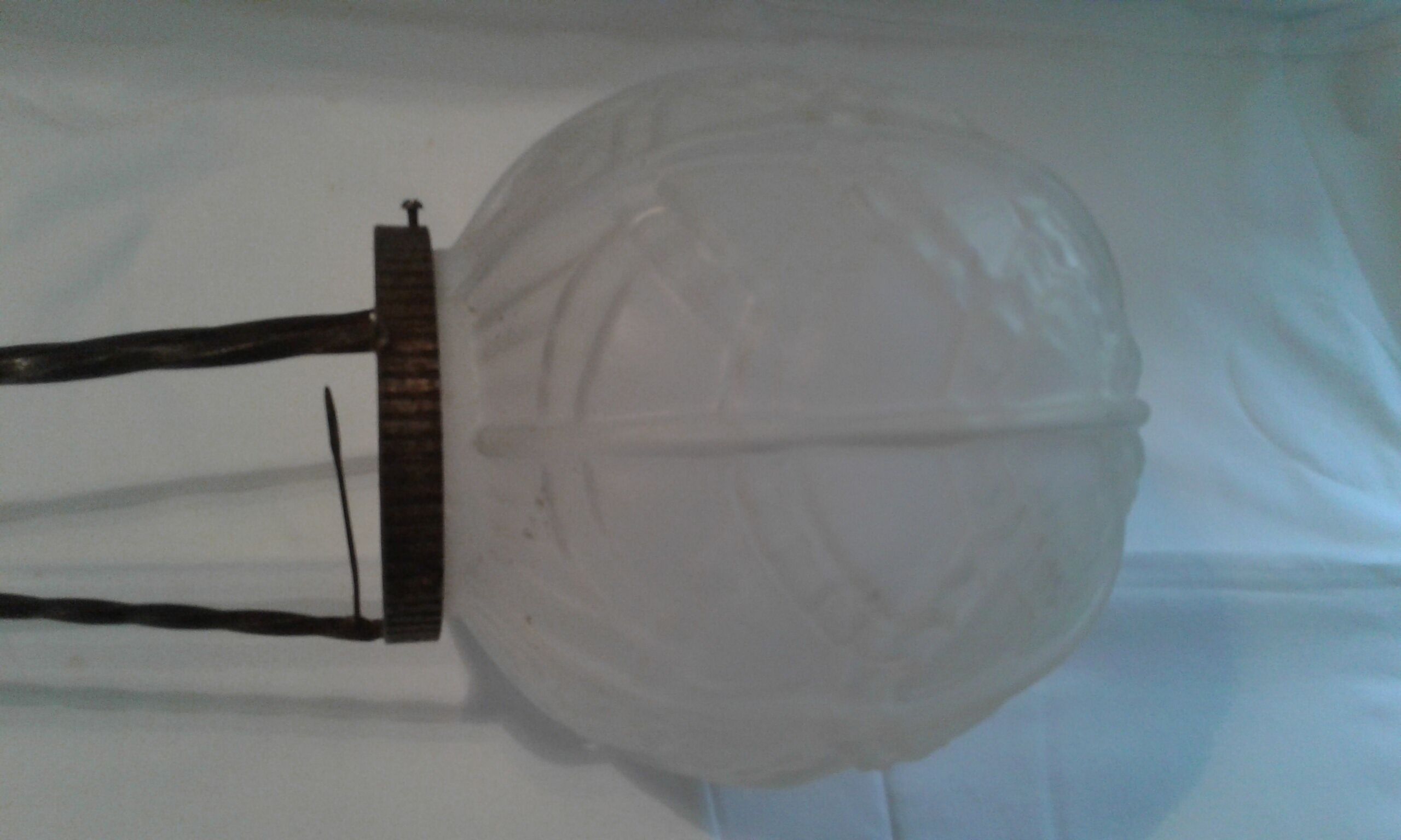 Art deco hanging lamp