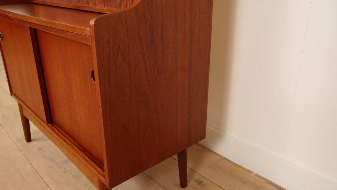 Vintage bookcase | Secretary | Teak | Johannes Sorth