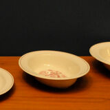 Set of Gustavsberg Sweden plates 1940s