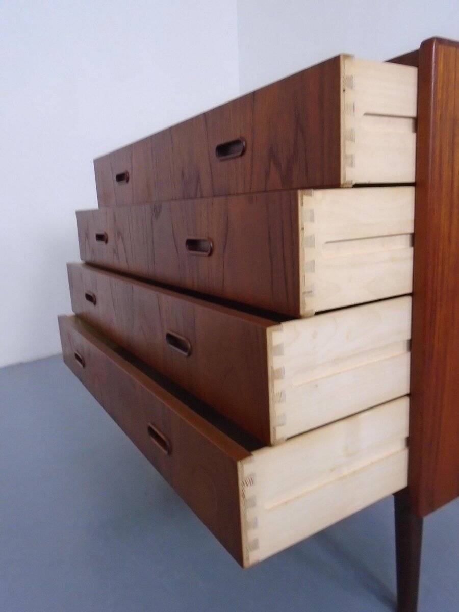 Danish Teak Chest of Drawers, 1960s