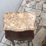Marble bedside table