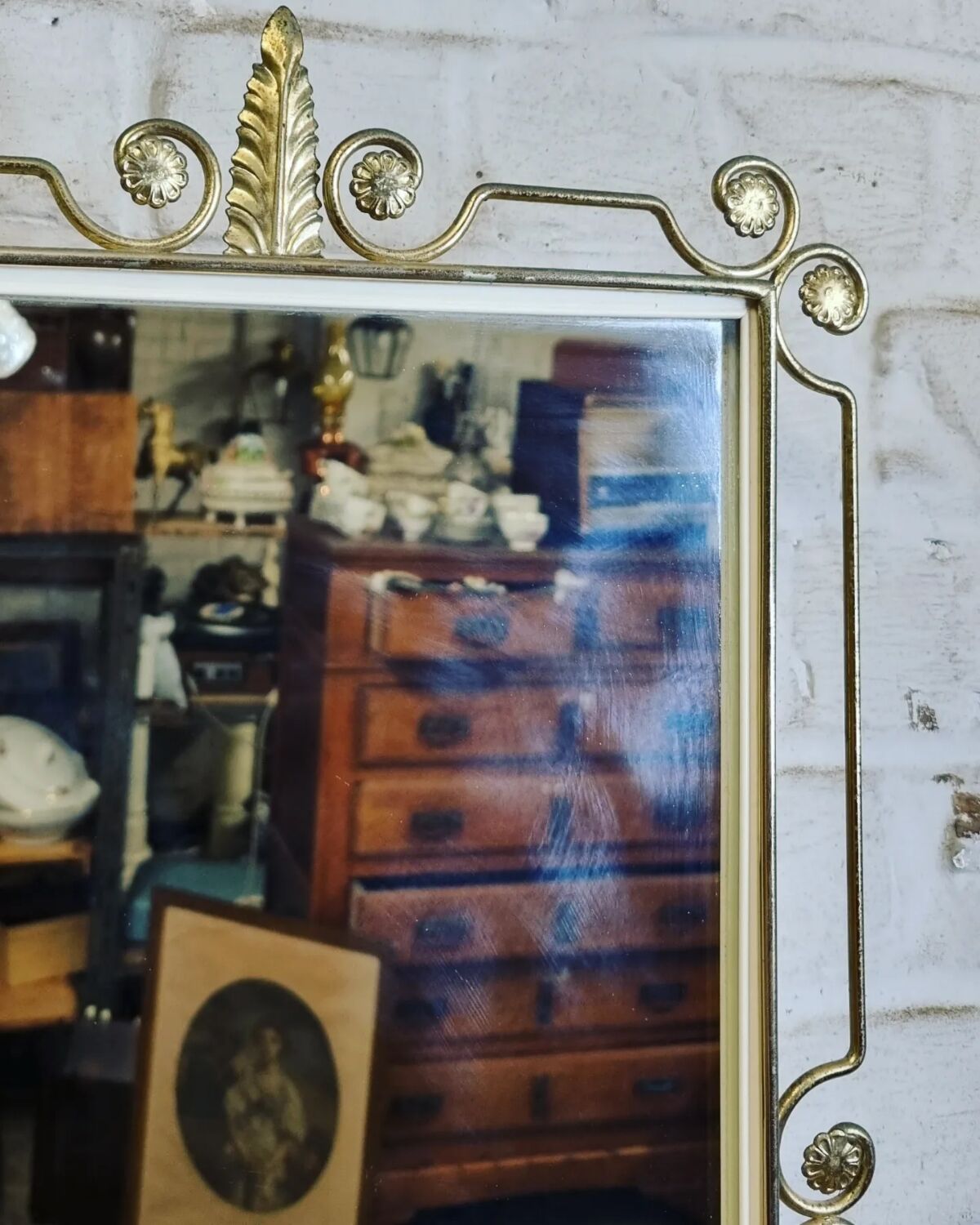 Hollywood regency mirror