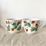 Porcelain tea cups made in England