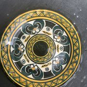 Plate in ceramic of St Jean de Bretagne