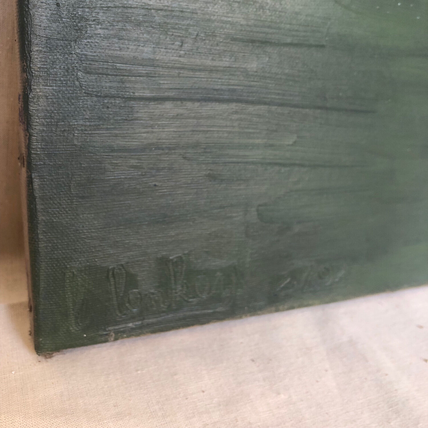 Peinture sur toile