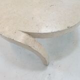 Mactan Stone or Fossil Stone Coffee Table, 1980's