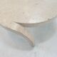 Mactan Stone or Fossil Stone Coffee Table, 1980's