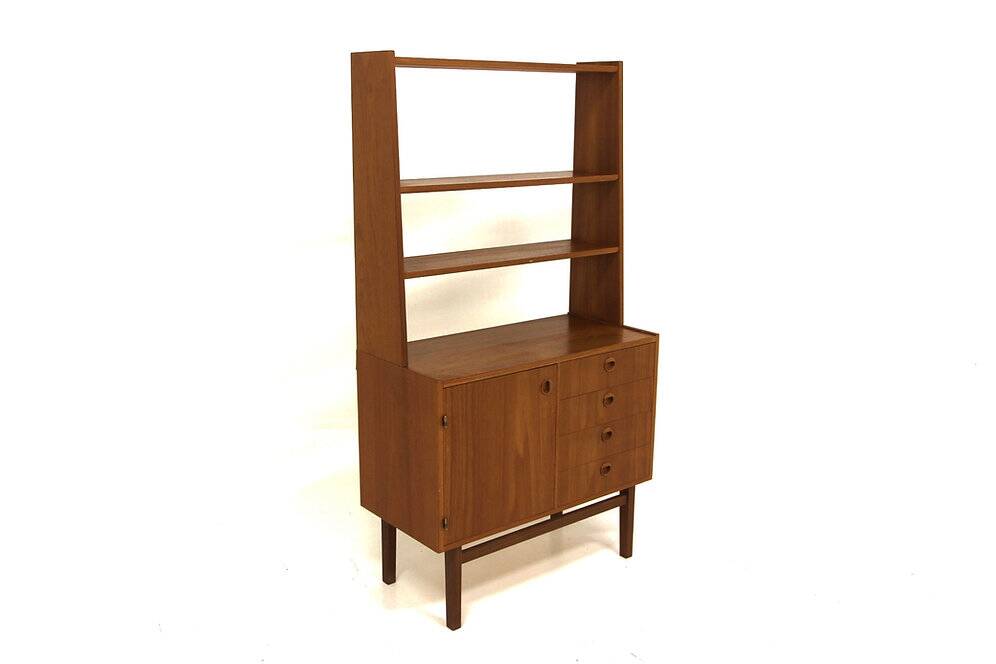 Scandinavian teak secretary Hovmantorps Sweden 1960