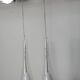 IKEA Klockspel 1980 pair of pendant lights cleaned and functional.