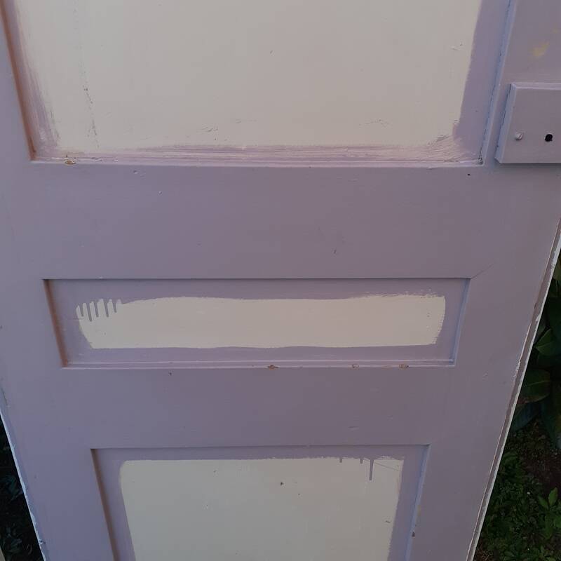 Pairs of large antique Haussmann-style wardrobe doors from the 19th century.