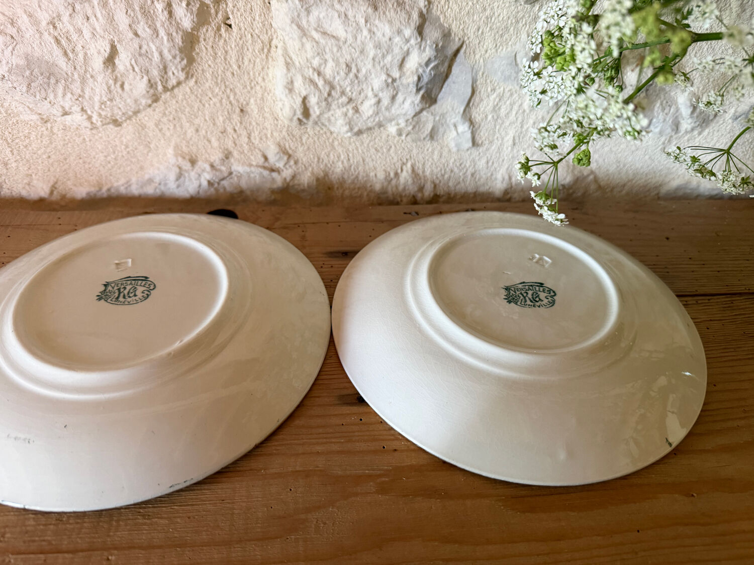 Dessert plates Luneville model Versailles