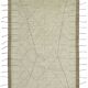 Handwoven Turkish Rustic 206 cm x 295 cm Beige Wool Carpet