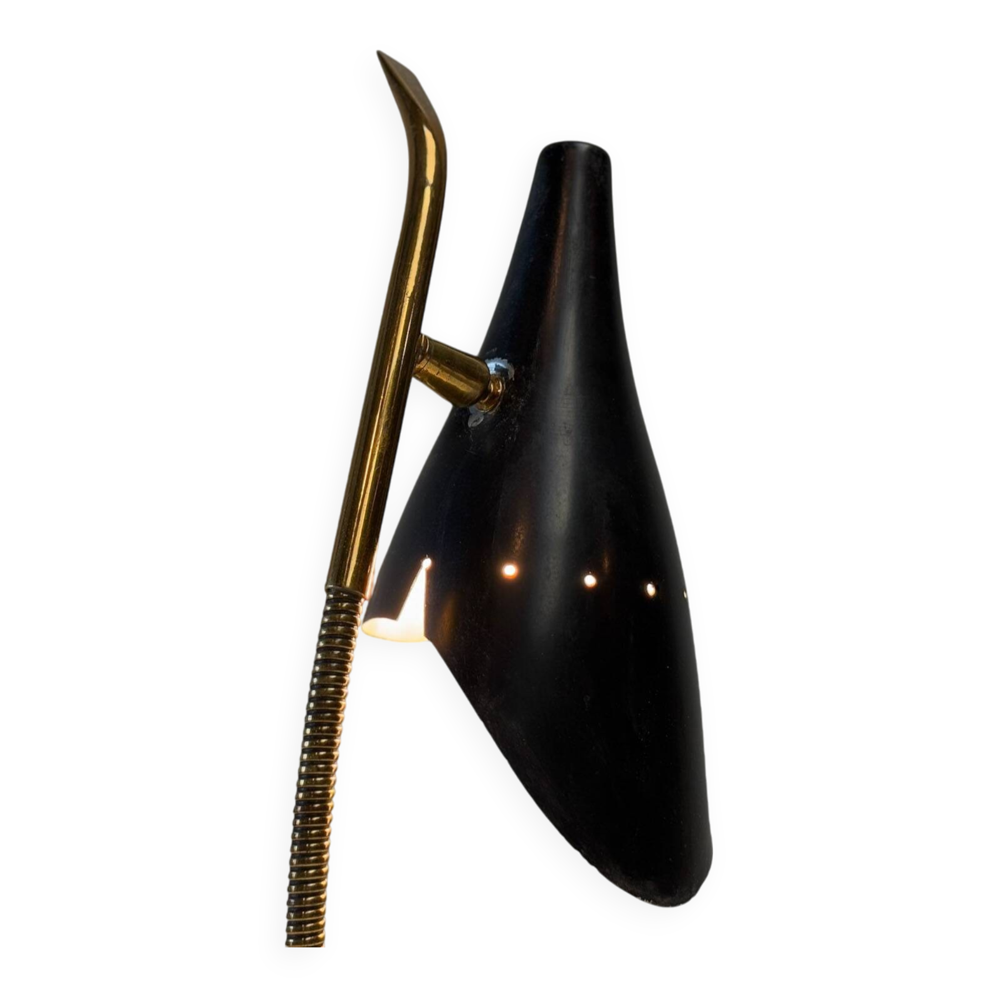 Lampe de table italienne par Oscar Torlasco pour Lumi