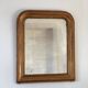 Large antique French Louis Philippe giltwood mirror – late 19th century