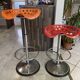 Orange tractor stool Pivoting mower Etienne Fermigier mirima 70
