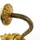 Rococo wall sconce, brass, Sweden, 1950s