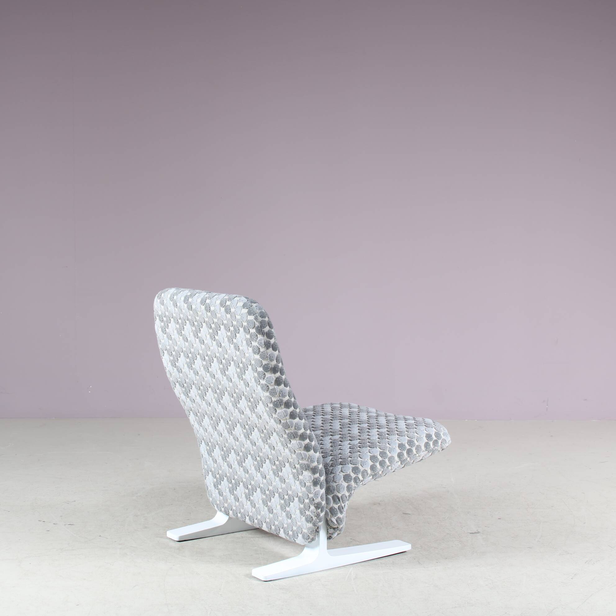 1970s “Concorde” Lowback chair by Pierre Paulin for Artifort, Netherlands