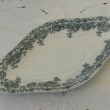 Earthenware dish from saint amand. argenton model.