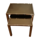 Tables gigognes belgochrome années 70