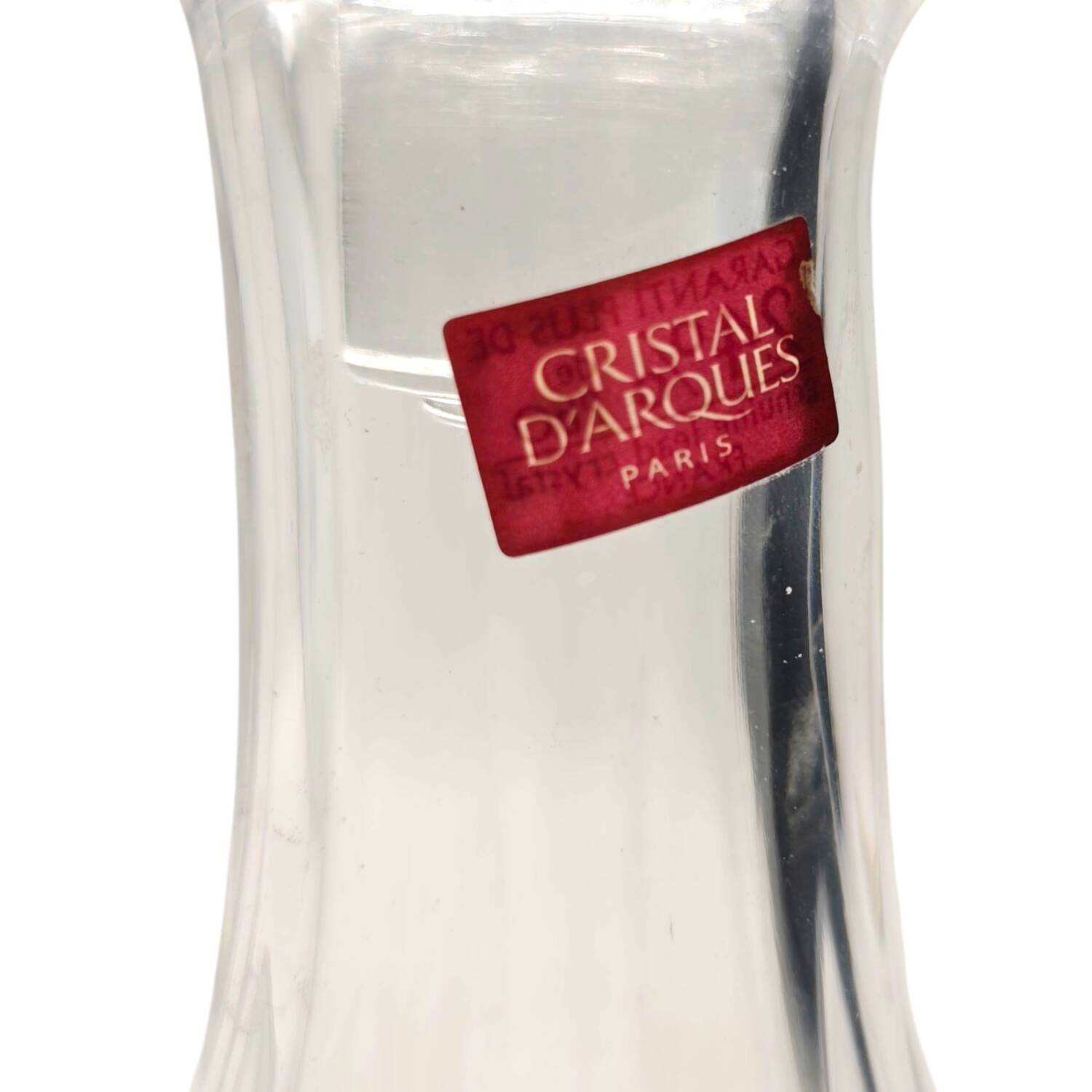 Vintage 1970s Cristal d'Arques Decanter - Diamond Cut